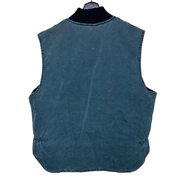 Vintage Carhartt MOS V02HTG Lightly Faded Made In USA Vest XL - Picture 2 of 3
